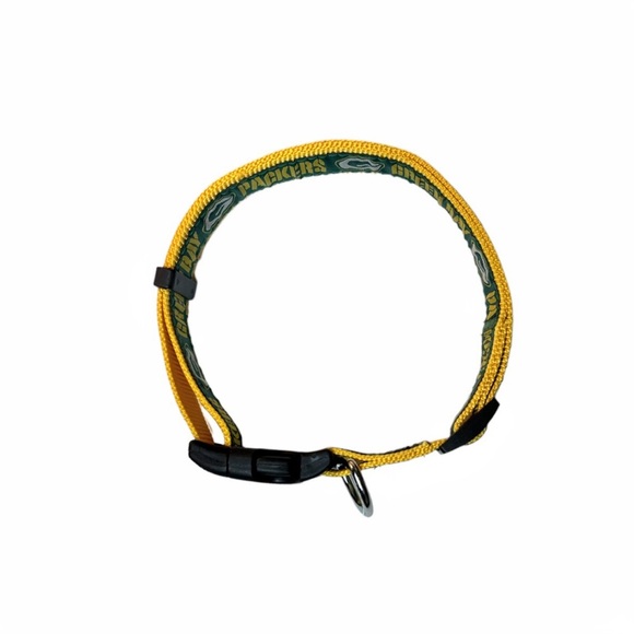 NFL Green Bay Packers Dog Collar - Heavy-Duty, Durable & Adjustable, Size Large - Picture 12 of 14